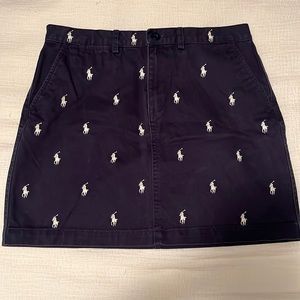 Navy Ralph Lauren Polo Skirt